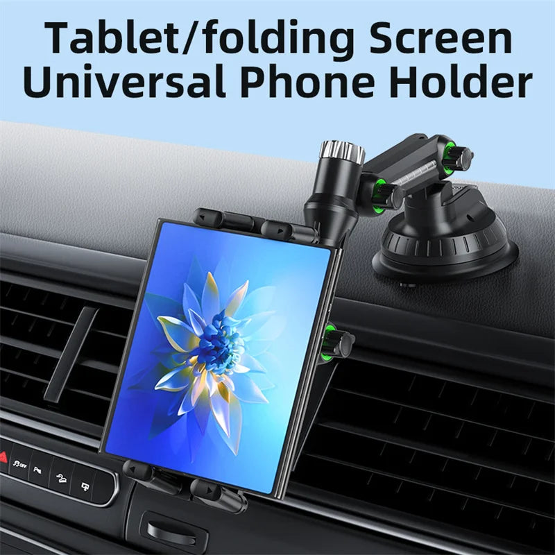 Car Tablet Holder Long Arm Suction Cup Mount For IPad Pro Air 4-13inch For Xiaomi Tablet SUV Truck Windshield Window
