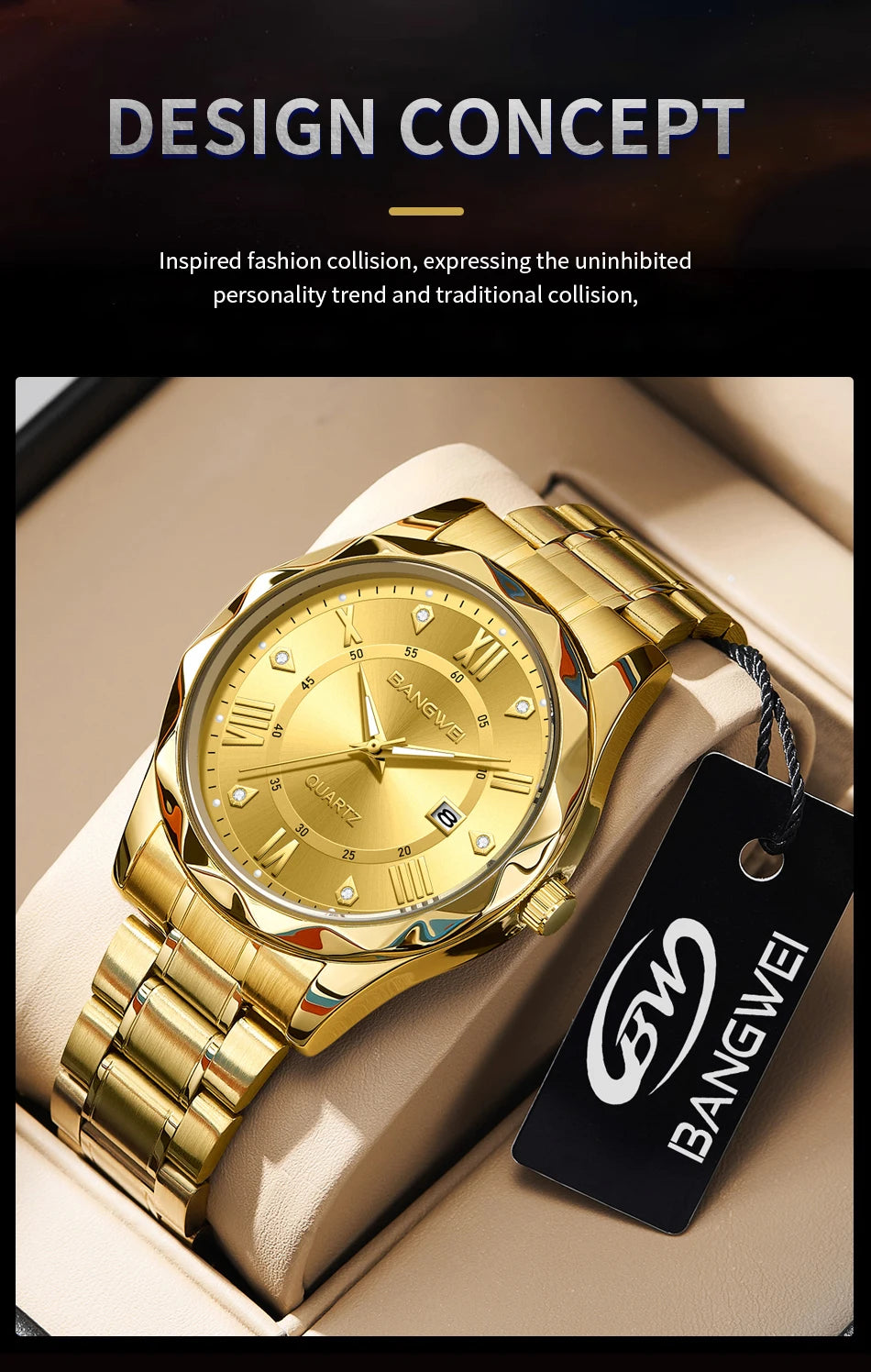 LIGE Men Watch BangWei Top Brand Luxury Watch Men Waterproof Week Date Clock Sport Watch Men Quartz Wristwatch Relogio Masculino