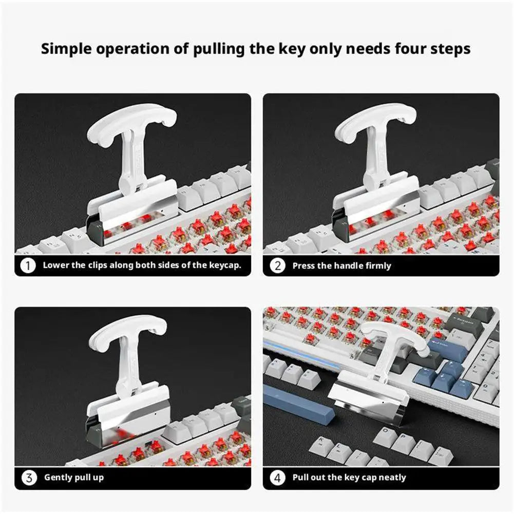 Key Extractor Clip Disassembly Key Cap Customized Large Key Extractor Clip With Four Keys For Simultaneous Extraction