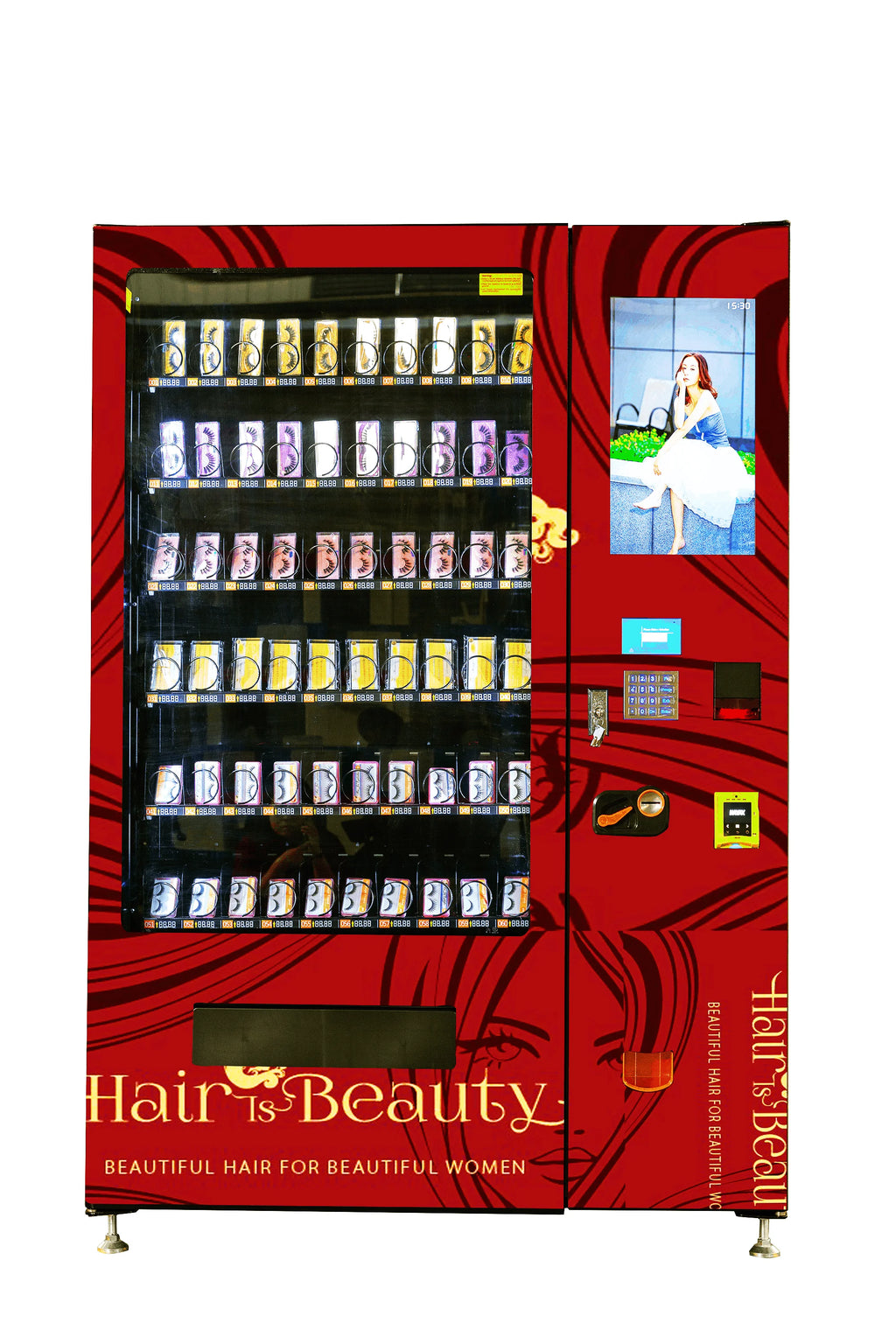 Best Seller Lash Hair Beauty Vending Machine for Woman