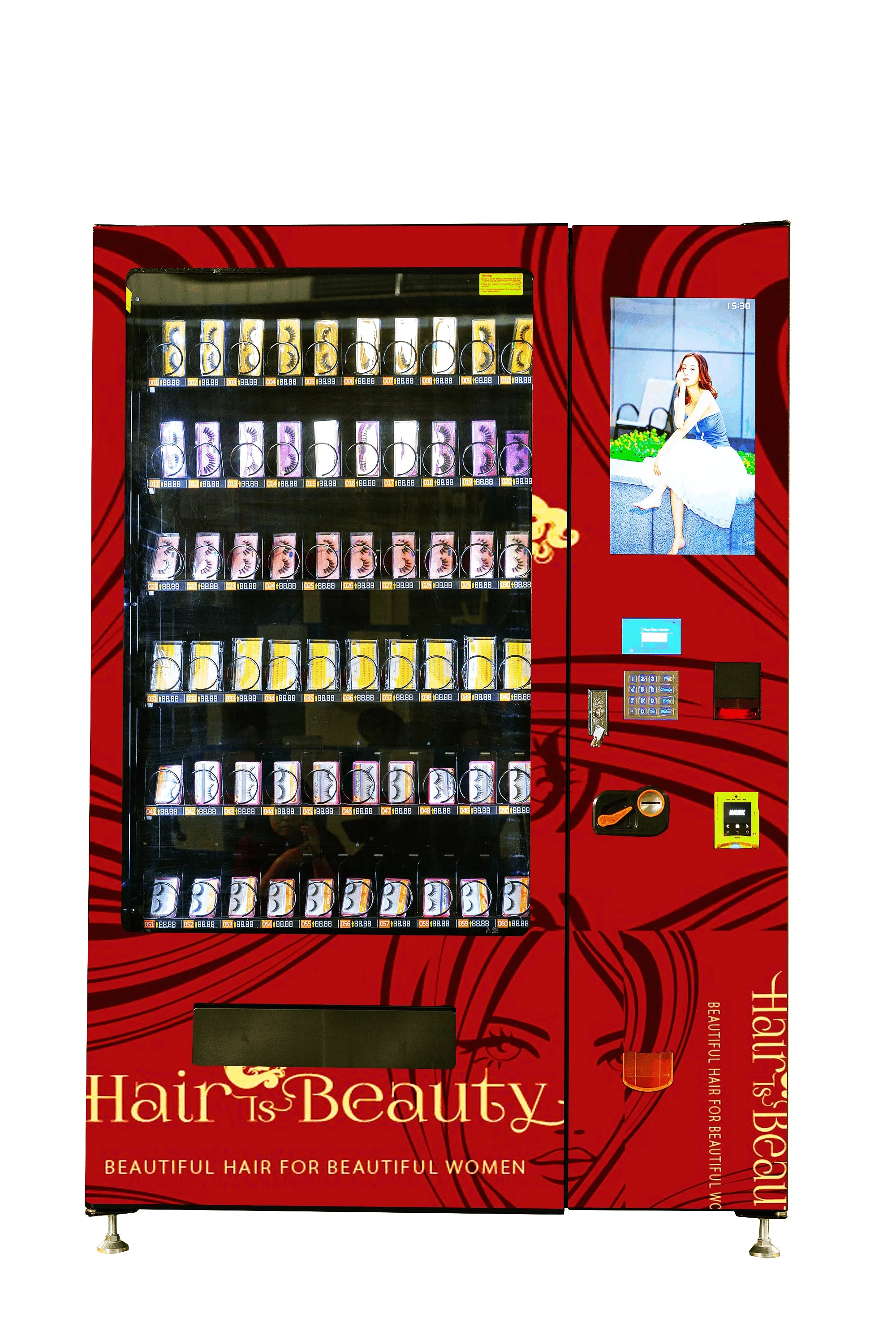 Best Seller Lash Hair Beauty Vending Machine for Woman
