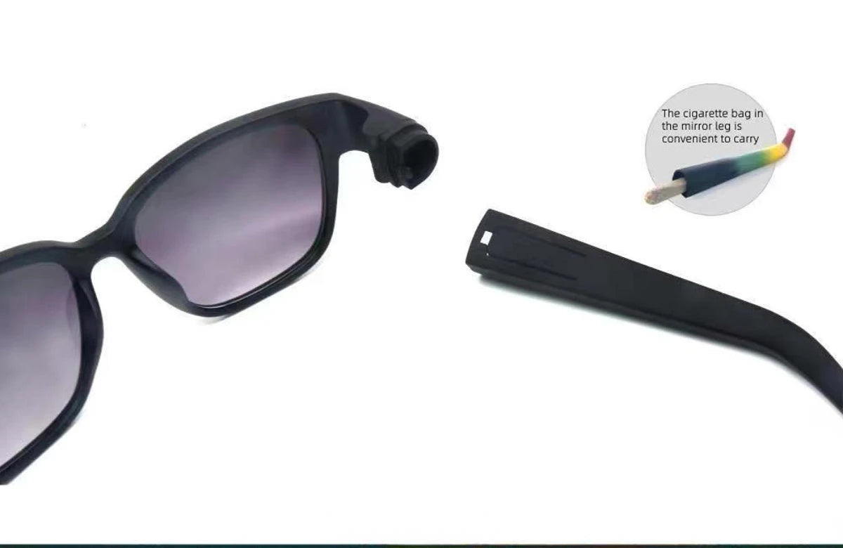 02 Hidden Sunglasses Anti-Search Portable Pod Paper Storage  Moisture-proof Rain Tube Secret Gadget Lighters Smoking 2024