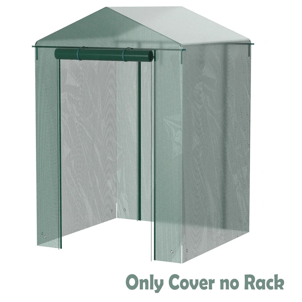 Greenhouse for Outdoors Portable Walk in Greenhouse Plant Garden Green House Winter Summer Large Garden House with Door