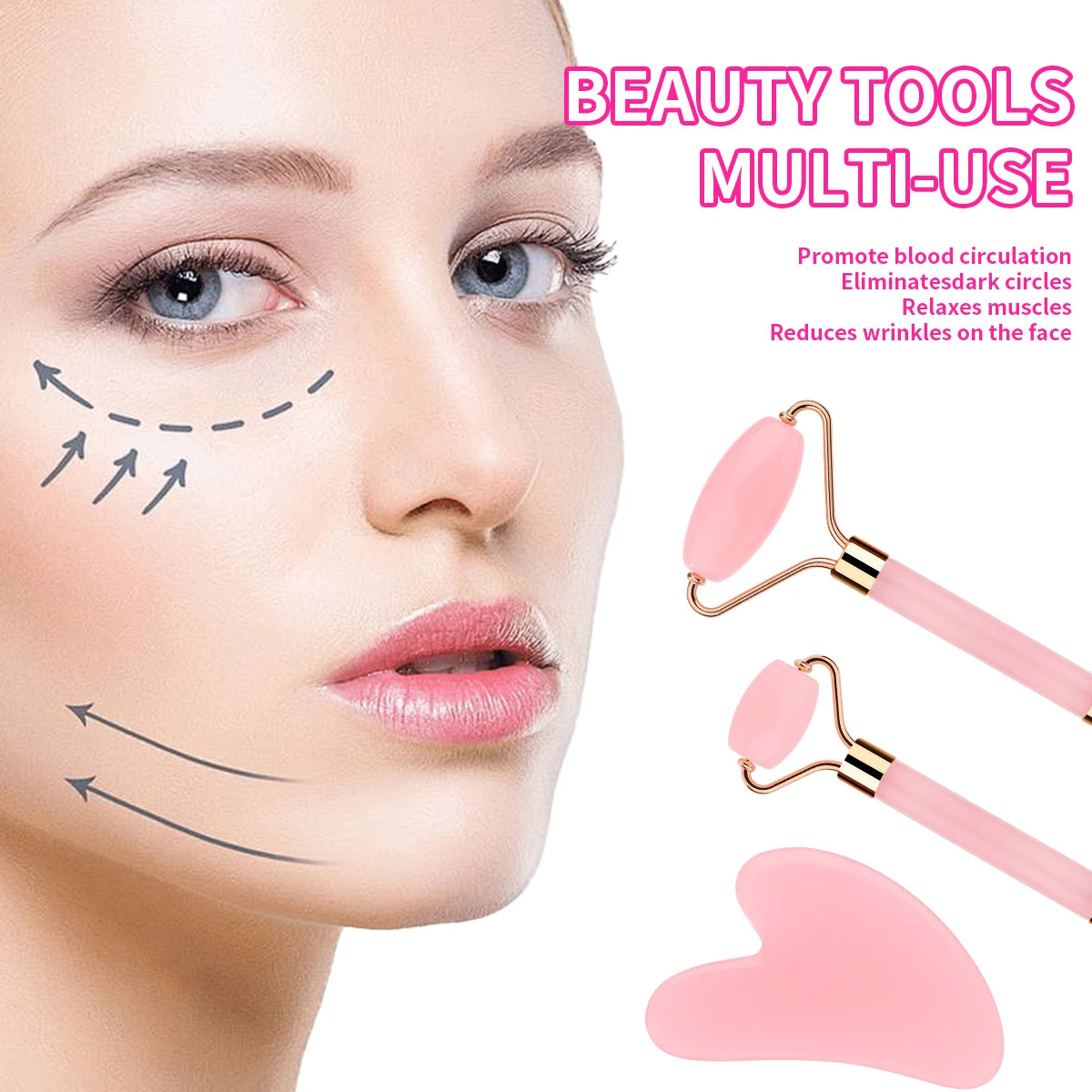 11pcs beauty salon set, soothing massage, gentle cleaning, convenient care, suitable for girls who pursue comfortable care.