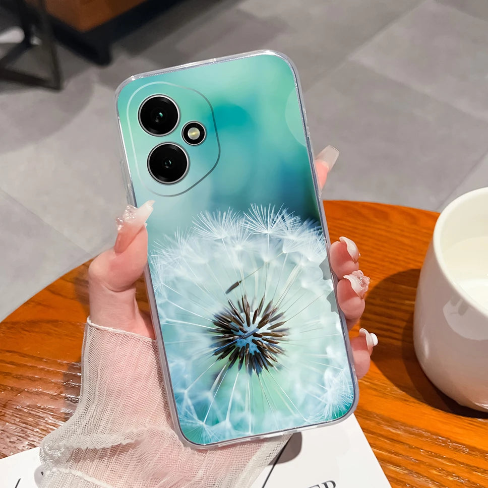 For Honor 400 Pro 5G Case Cute Astronaut Transparent TPU Soft Silicone Phone Back Cover For Honor 400Pro High Quality Funda Capa