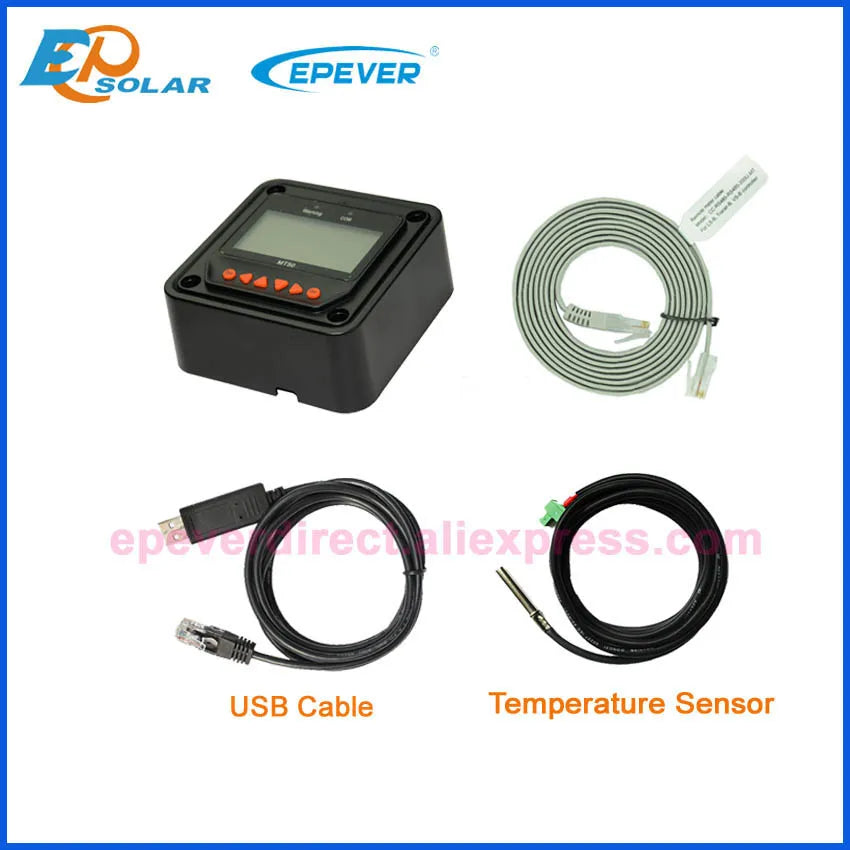 EPEVER MPPT Tracer 40A 30A 20A 10A Solar Charger Controller 12V24V Auto High Efficiency Regulador Solar 4210AN 3210AN 2210AN