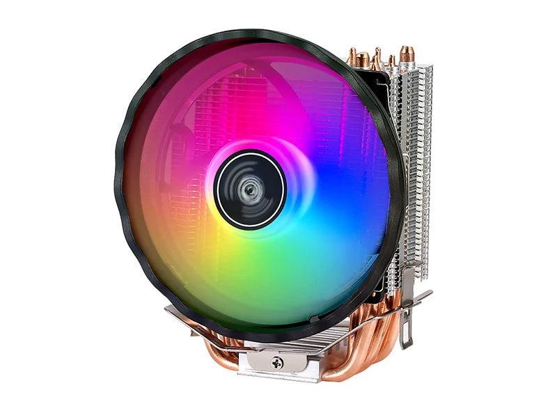 XUANFENG 120mm Fan CPU Cooler 2/4/6 Heat pipe 4pin/PWM Air-cooled Colorful lamp Compatible LGA1700 115x 1200 2011-3 x79 x99 AMD