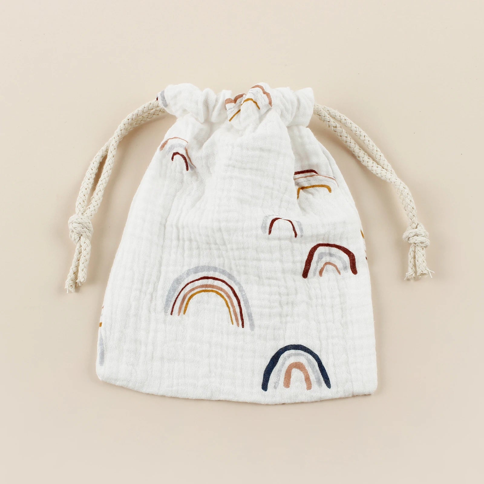 Print Baby Stroller Outing Items Storage Bag Cotton Drawstring Dustproof Stroage Bag Toddler Diaper Bag Multifunction Mommy bag
