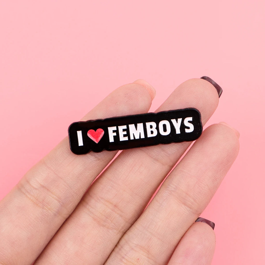 "GOOD BOY" Enamel Pin Cute Cartoon Brooch Pines Lapel Pins Badge on Backpack Clothing Accessories Funny Jewelry Friends Gift
