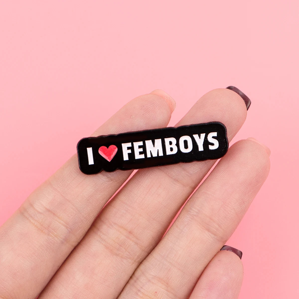"GOOD BOY" Enamel Pin Cute Cartoon Brooch Pines Lapel Pins Badge on Backpack Clothing Accessories Funny Jewelry Friends Gift