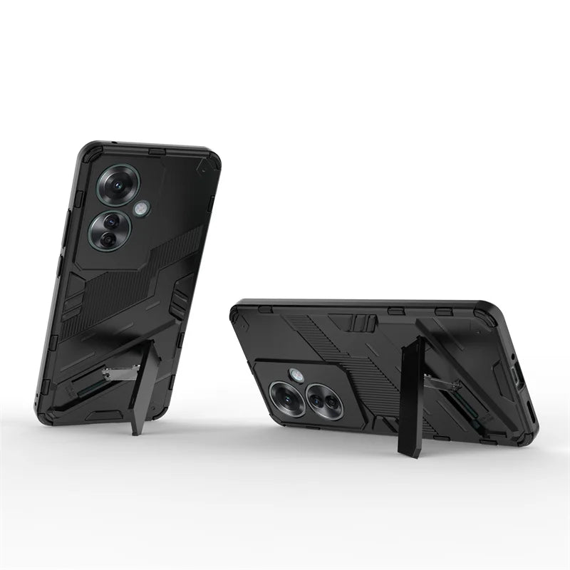 Case For Oppo Reno11 F Cover Magnetic Car Holder Stand Armor Phone Cases For Oppo Reno 11F Reno11F 5G CPH2603 Shockproof Funda
