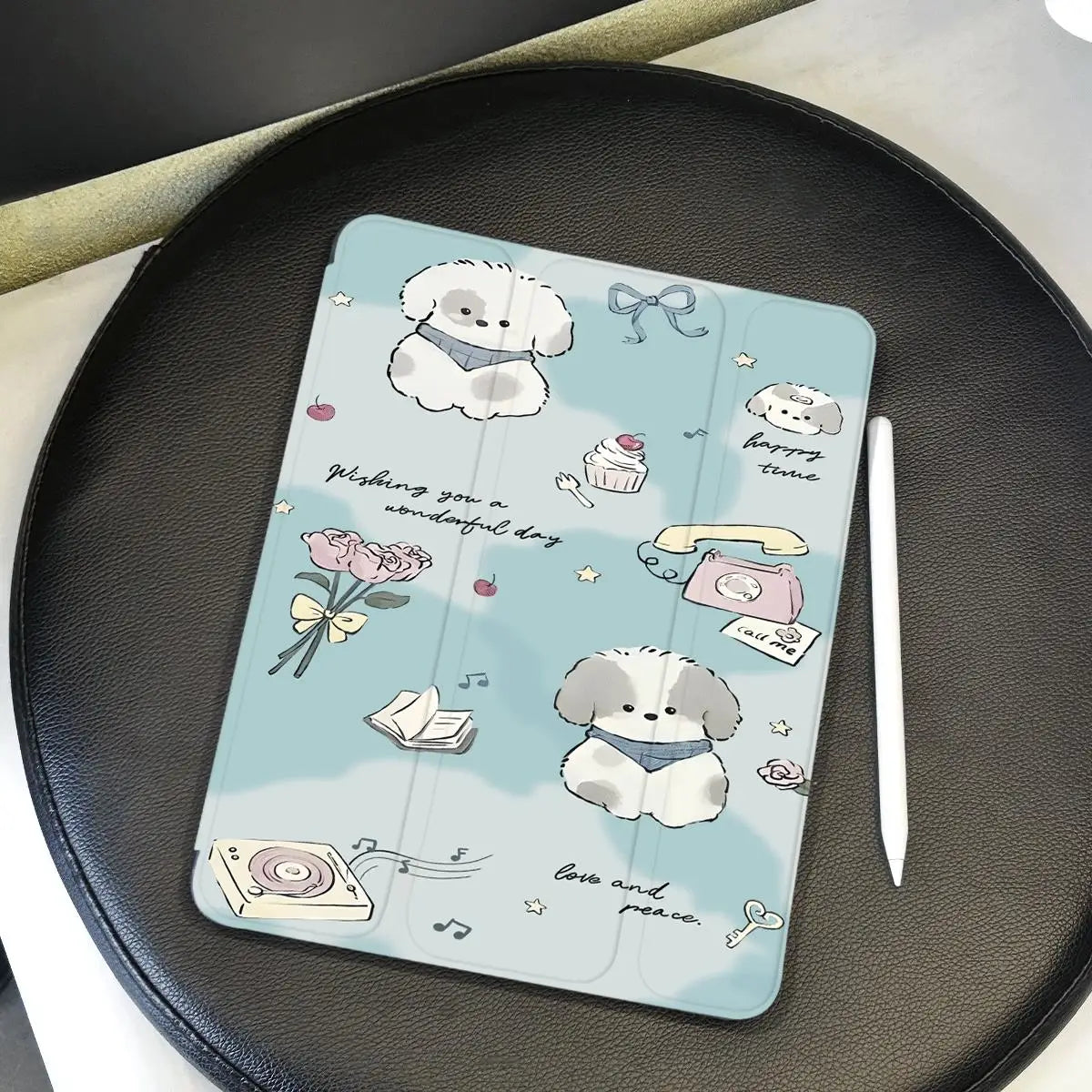Protective Cover with Pen Slot for Ipad Mini 6 Case IPad 9.7 10.2 9th 8th 7th 6th 5th IPad 10th Generation Air 2/3 10.5 Funda