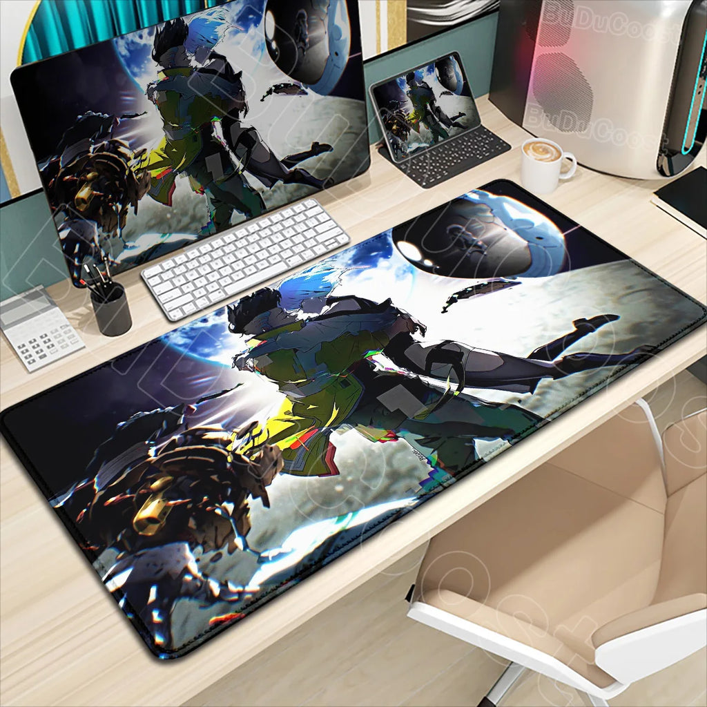 HD Printing New Wallpaper C_cyberpunk E_edgerunners Mouse Pad Non-slip Mousepad Computer Gamer LockEdge Desk Mat PC Keyboard Mat