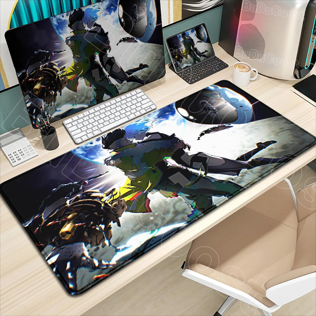 HD Printing New Wallpaper C_cyberpunk E_edgerunners Mouse Pad Non-slip Mousepad Computer Gamer LockEdge Desk Mat PC Keyboard Mat