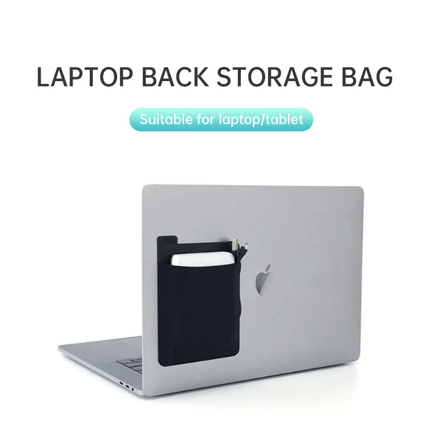 New Slim Mouse Holder Adhesive Elastic Case Pen Stick Cover Lycra Fabric Pocket Sleeve Pouch for Laptop Tablet Wireless Mice