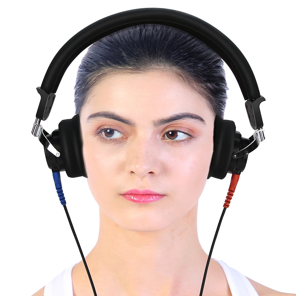 Audiometer Headphone High‑Sensitivity Air Conduction Audiometer Hearing Test Headphone Hearing Test Headphone Hearing Tester