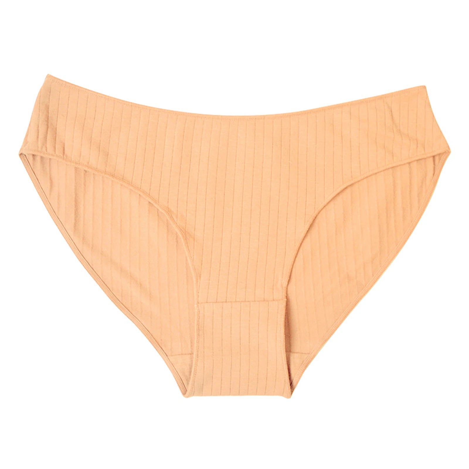 Women's Underwear Low Waist Trendy Soft Breathable Plus Size Ladies Briefs Multiple Colors Stretchy Fashionable Underwear