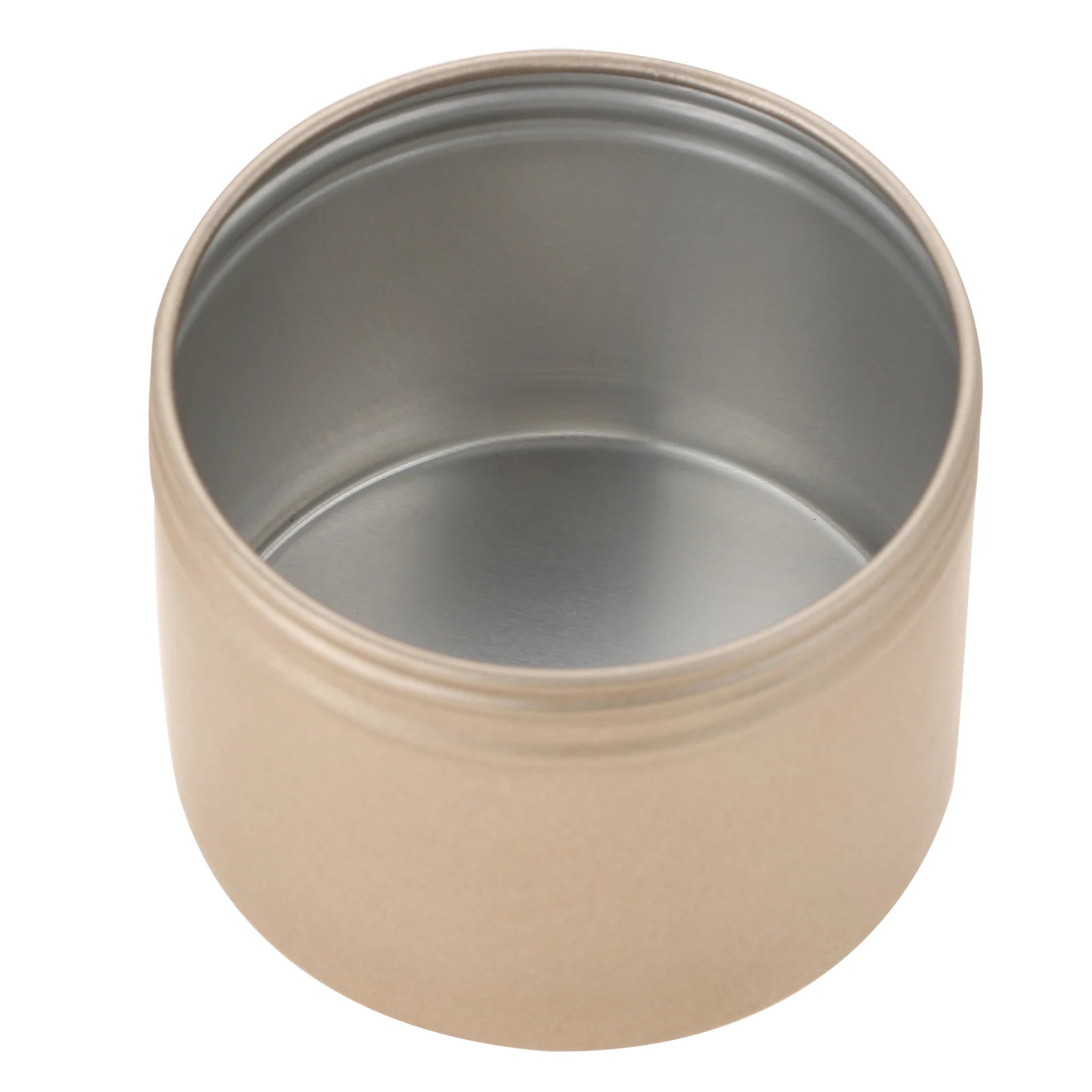 1pc Luxury Portable Jar 100ml 65*50mm Sealed Lip Aluminum Box Round Container Tins Empty Cosmetic Cream DIY Salves Beauty Tool
