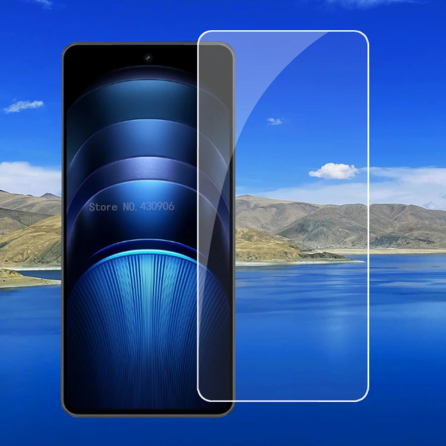 3 Piece For IQOO Neo 9s Pro+ Screen Protector Screen Coverage For IQOO Neo 9s Pro Plus Transparent Tempered Glass Film edge 9H