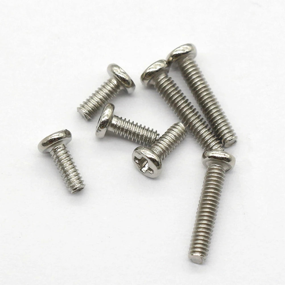 Mini Screw Kit Stainless Steel Screws Eyeglasses Sunglasses Watch Repair Computers Clocks Durable Premium Storage Case Tiny Long