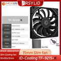 ID-COOLING TF-9215 9015 ARGB Super Slim Thinckness 15mm Ultra-Thin PWM Temperature Control 9cm Chassis Cooling Fan 5V RGB