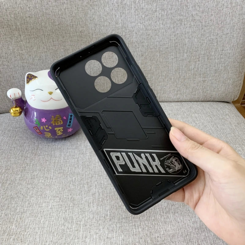 Case For Oppo Reno11 F Cover Magnetic Car Holder Stand Armor Phone Cases For Oppo Reno 11F Reno11F 5G CPH2603 Shockproof Funda