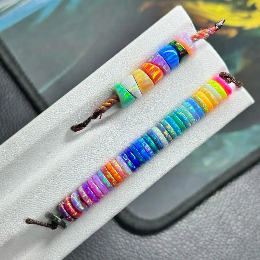 Opal Stones Strand Loose Synthetic Gemstone Polished Wholesale For Jewelry Designers