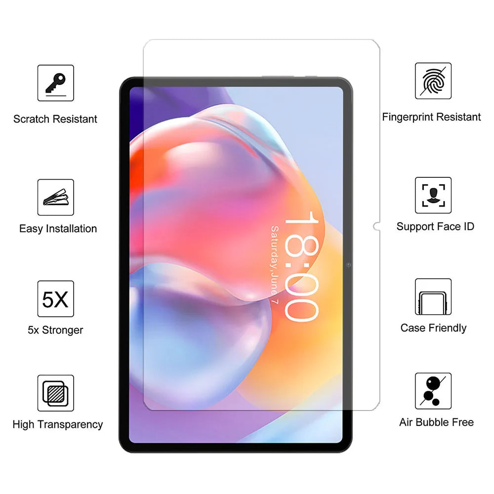 3PCS Glass screen protector for Huawei mediapad M6 M8 10.8 8.4 Turbo pro lite 10.1 8.0 T3 T5 9.6 M3 M2 T1-701 tablet film