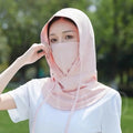 Thin Breathable Balaclava Hat Motorcycle Bicycle Full Face Mask Summer Cycling Helmet Hood Covers Outdoor Sports Neck Sunhat