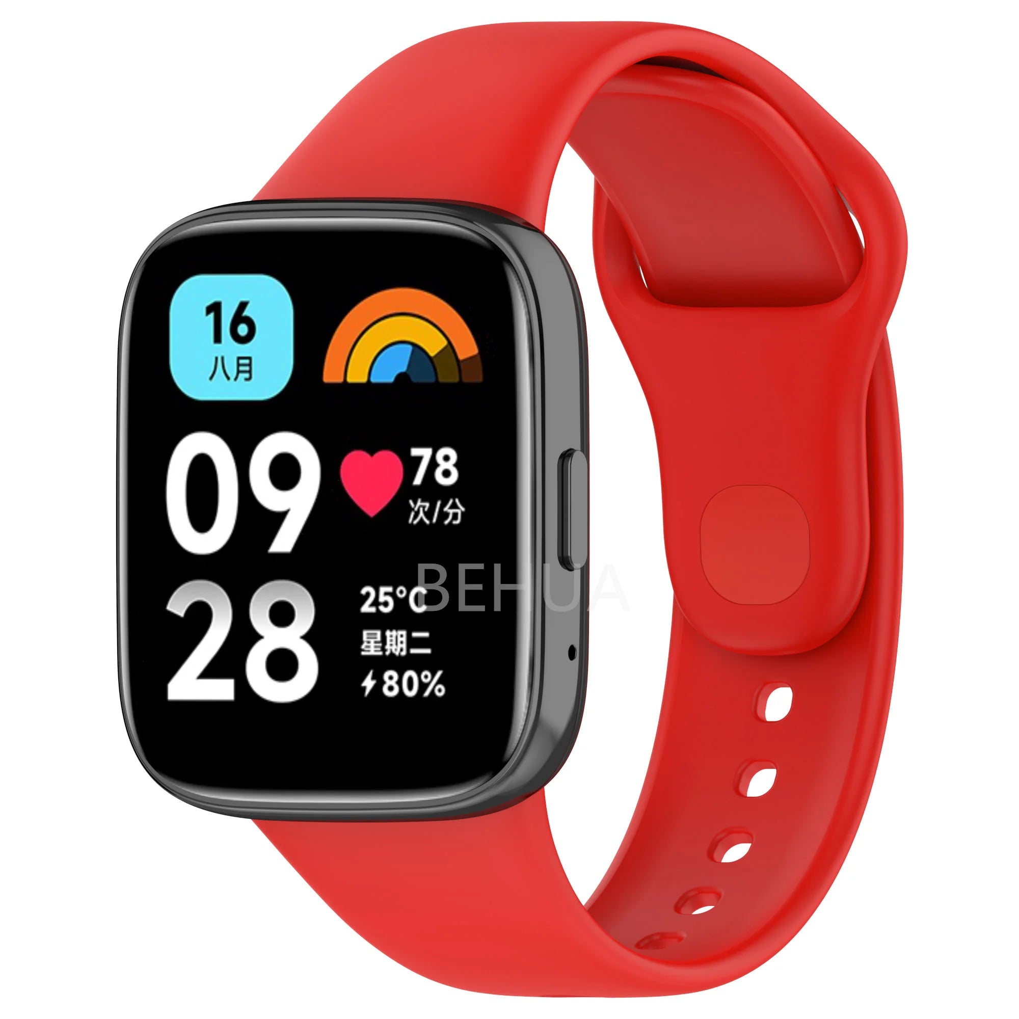 Silicone Band Strap For XiaoMi Redmi Watch 3 Active /For Redmi Watch 3lite Watchstrap Smart Sport WristBand Bracelet Replacement