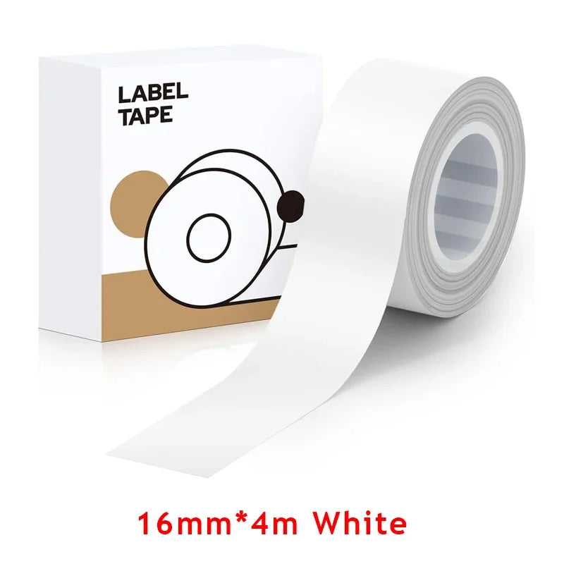 1Roll Adhesive Label Maker Paper for MAKEID M1/L1/E1 Mini/Mini HD Laminated Office Labeling Tape