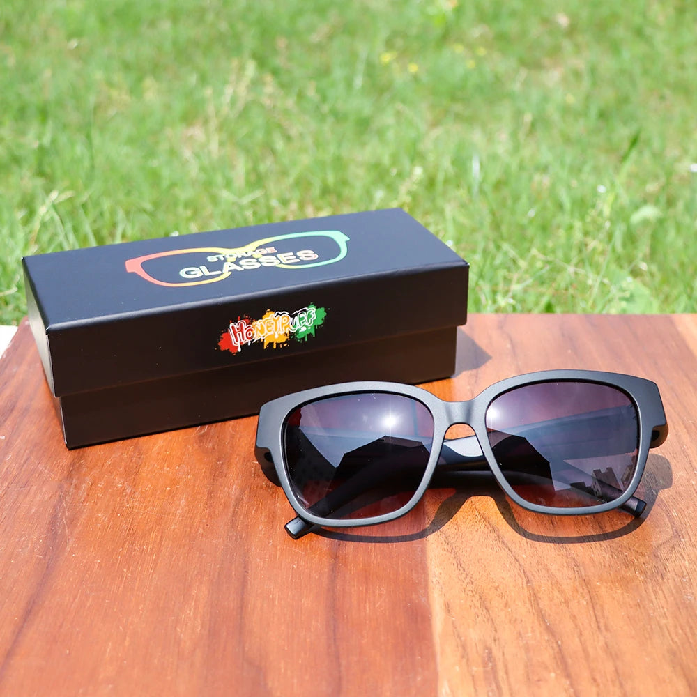 R&R New Design Glasses Holder Horn Tube Removable Sunglasses Hidden Tapered Roll Paper Storage Smoking Accessories Gadgets Men