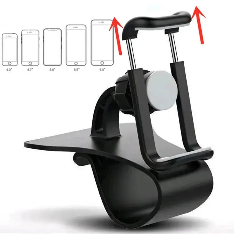Car Phone Holder Stand Universal Dashboard Car Clip Mount GPS Bracket Car Mobile Phone Support in Car For iPhone Xiaomi Samsung