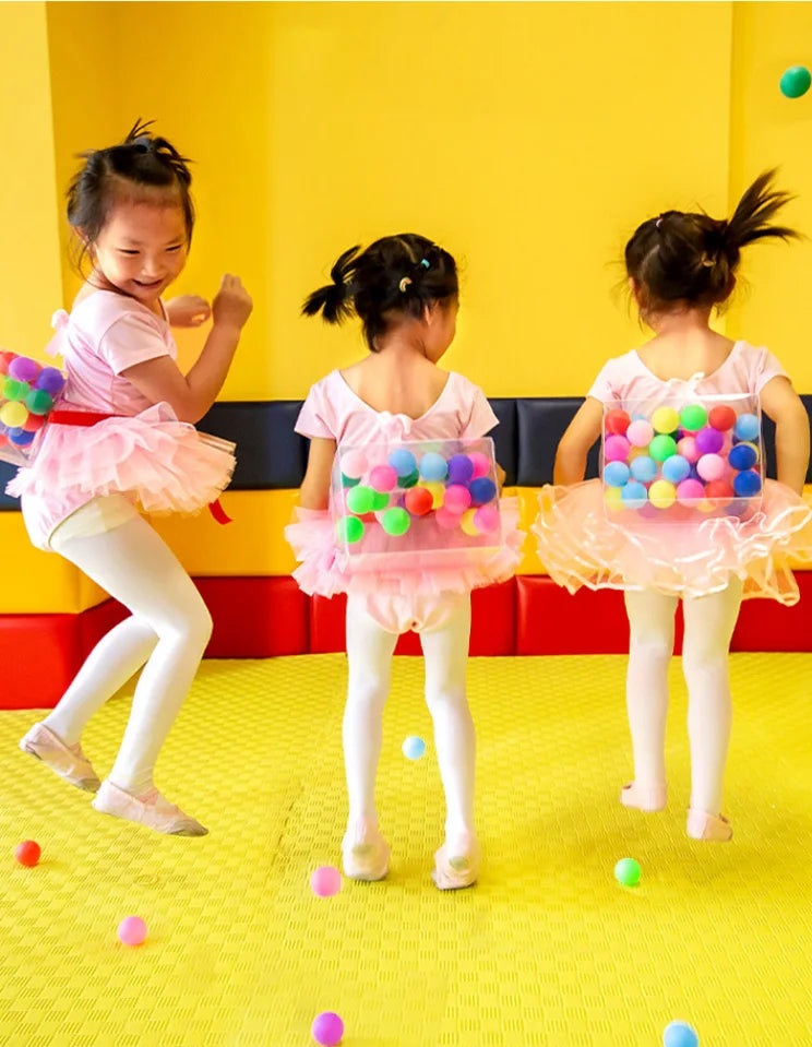 Party Game Activities Props Ball for Children Adult Hip Dance Box Outdoor Funny Sport Kid Sensory Toy Parent Child Interaction