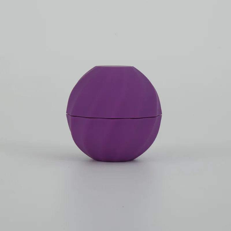 5Pcs/set 7g Empty Ball Shape Plastic Lip Balm Jar With Lids Sphere Round Containers Screw Cap Lipstick Tube Beauty Tool