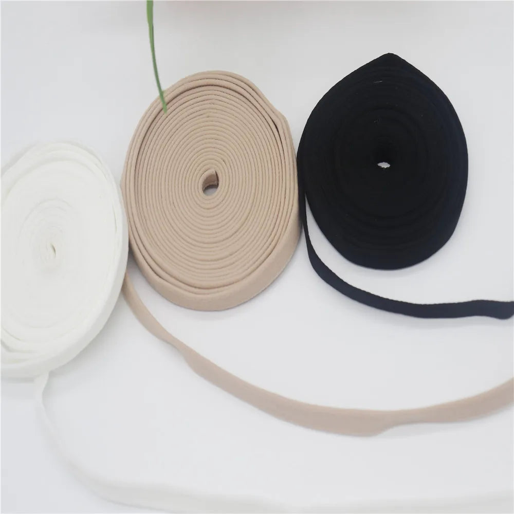UNDERWIRE REPLACEMENT BRA COVER BAND RIBBON 5 YARDS DIY UNDERWEAR RING BINDING FABRIC BAND
