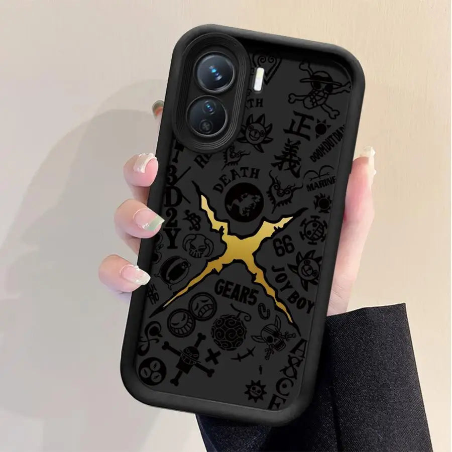 One Pieces Logo TPU Soft Case for Xiaomi Redmi Note 14 Pro Plus 11S 11 13 12 10 12S 10S 11Pro 13Pro+ 12Pro+ 14Pro+