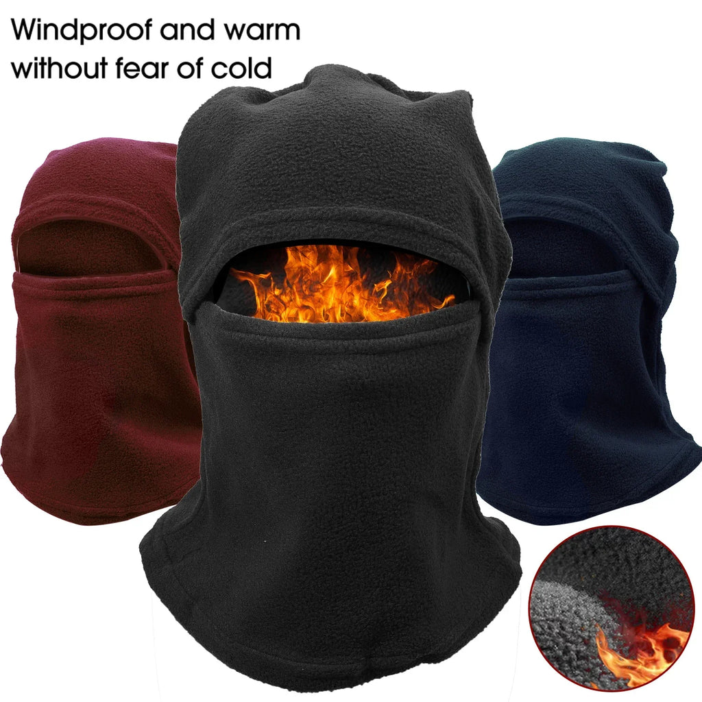 Winter Warm Balaclava Cap Outdoor Keep Warm Windproof Full Face Mask Bicycle Motorcycle Helmet Inner Cap Men Women Cycling Mask