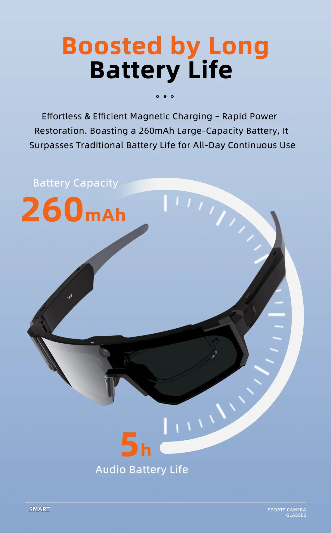 New Ai Intelligent Glasses For Outdoor Cycling Goggles With 800w Camera And High-definition Anti Shake Mini Recording Glasses
