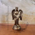 Goddess of Wealth Statue Accent Lakshmi & Fortune Deity Sculpture for Home/Office Blessing Abundance Prosperity Decor Gift