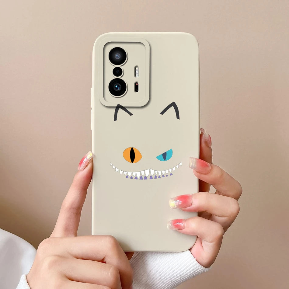 Love Heart Case For Xiaomi 11T Pro Back Cover Soft Liquid Silicone Full Protection Phone Covers For Xiaomi Mi 11t Pro 11 t Funda
