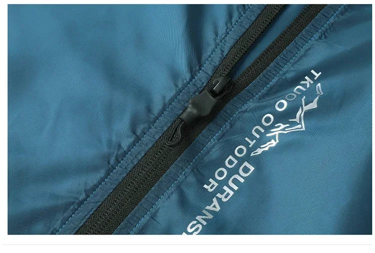 NEW 2025 Sunscreen Coats Men's Breathable Sports Waterproof Jacket Summer UV Protection Outdoor Fishing Skin Clothing