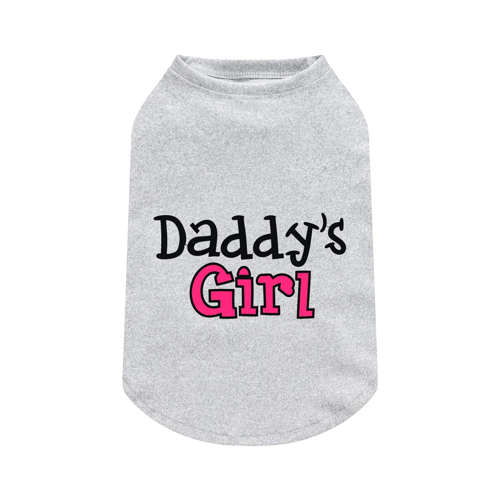 Funny "Mommy's Boy" "Daddy's Girl" Pet T-Shirt Summer Dog Clothes for Small Medium Dogs Cats Cute Letter Print Puppy Vest