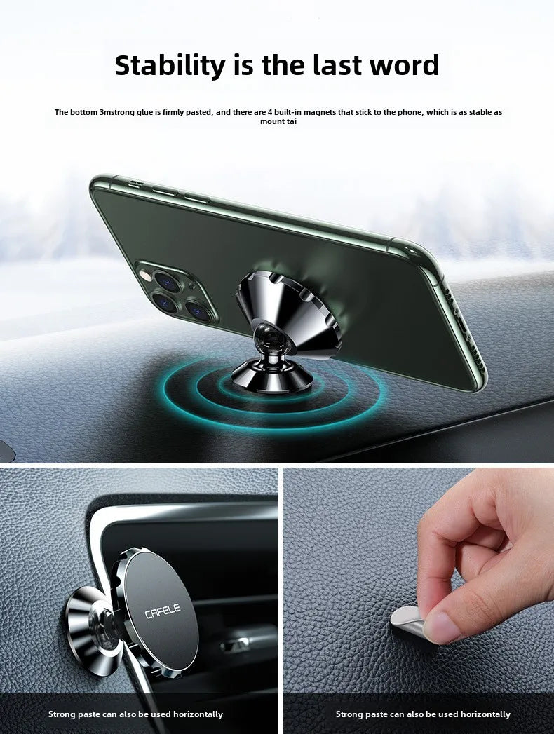 CAFELE Magnetic Car Phone Holder for Universal Phones Air Outlet Car Mount Air Vent Clip Car Stand Phone Accessories Brand New