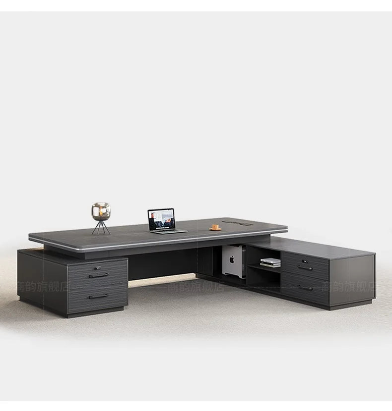 Designer Modern Computer Desk Luxury Office Table Organizer Ideal Gaming Space Office Enhancement Muebles Oficina Decoration