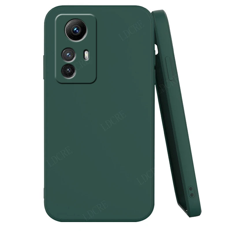 For Cover Xiaomi Redmi Note 12S Case Redmi Note 12S Capas Back Liquid Silicone Soft TPU Fundas Redmi Note 10 11 12 Pro Plus 12S