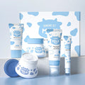 5pcs/box LAIKOU Milk Skin Care Sets Sunscreen Facial Cleanser Face Moisturizing Creams Eye Cream Repairing Smoothing Face Care