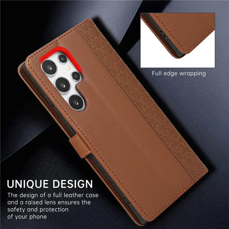 Luxury Leather Phone Case for Google Pixel 10 9 Pro XL 10A 9A 8 8A 7 7A 6 5 Pixel 10Pro XL Flip Wallet Card Stand Cover Coque
