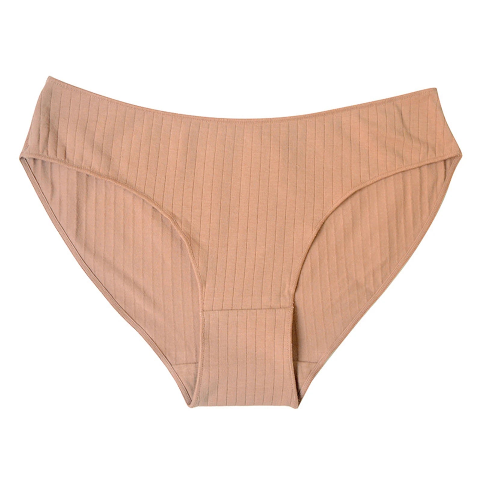 Women's Underwear Low Waist Trendy Soft Breathable Plus Size Ladies Briefs Multiple Colors Stretchy Fashionable Underwear