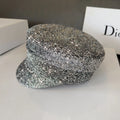 Brand Designer Newsboy Caps Fashion Flat Caps Super Flashiing Caps